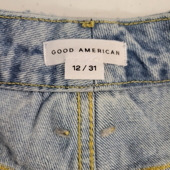 NWT Good American Good Heritage Straight Leg Jeans 12/31 - Picture 8 of 10